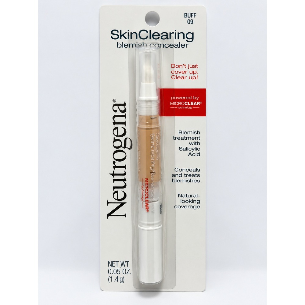 Neutrogena SkinClearing Blemish Concealer 0.05oz Buff 09 Salicylic Acid